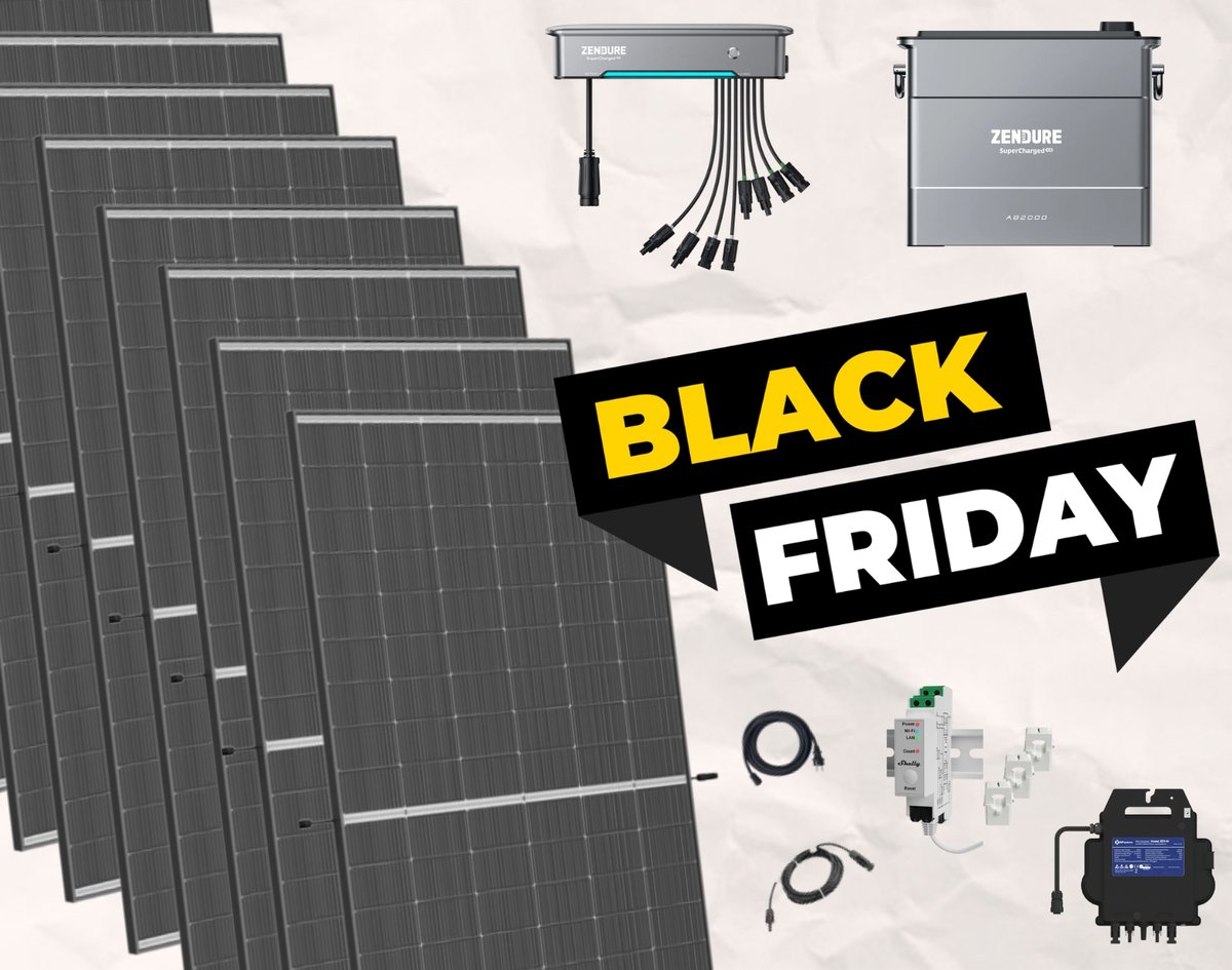 Black Friday Panneau Rayonnant