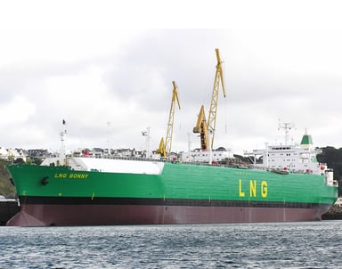 Méthanier à membrane LNG Bonny
