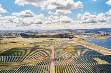 la ferme solaire d'Apple en californie