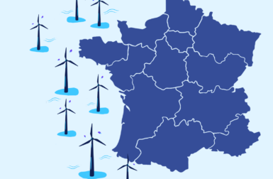 Éolien en mer : la carte des parcs et projets en France