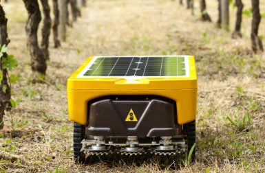 Robot tondeur électrique solaire autonome Vitirover