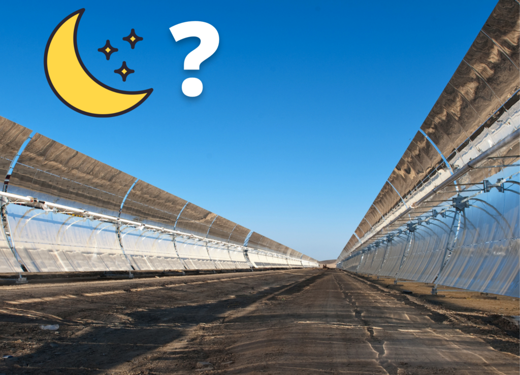 ¿Cómo produce España energía solar en plena noche?