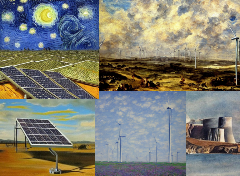 Insolite : et si les grands peintres avaient connu la transition énergétique ?