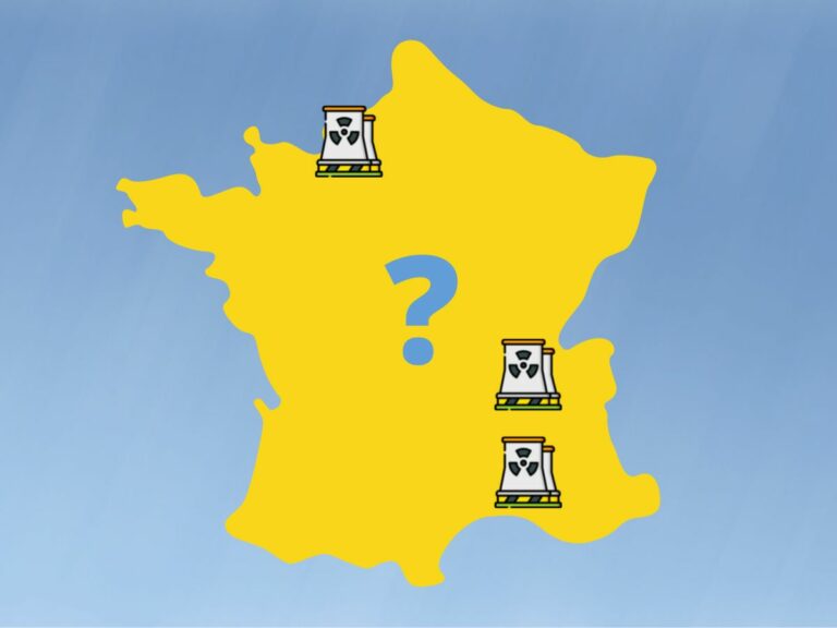 Où seront situés les six nouveaux réacteurs nucléaires en France ?