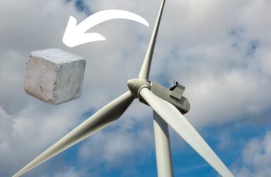 Des pales d’éoliennes recyclées en fibres pour renforcer le béton ?