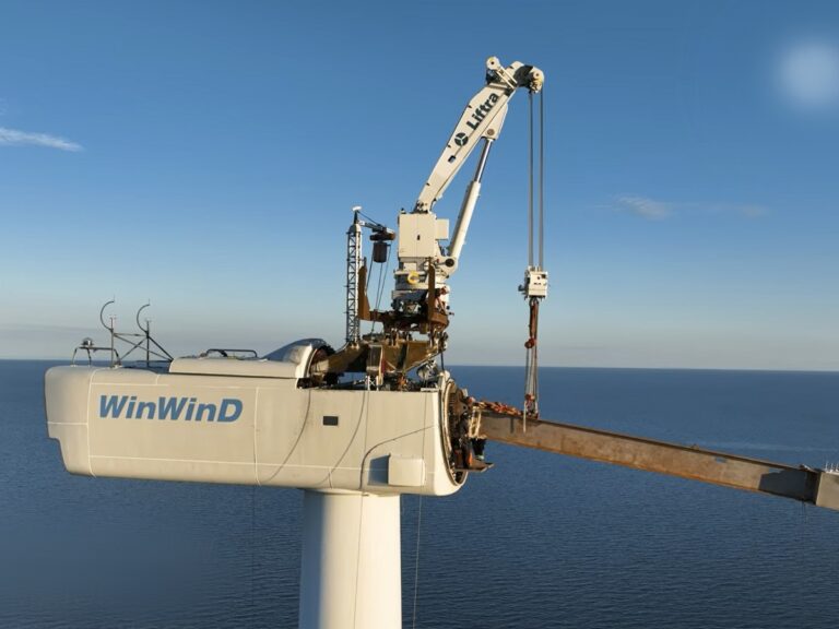 Cette innovation rend la maintenance des éoliennes en mer moins polluante
