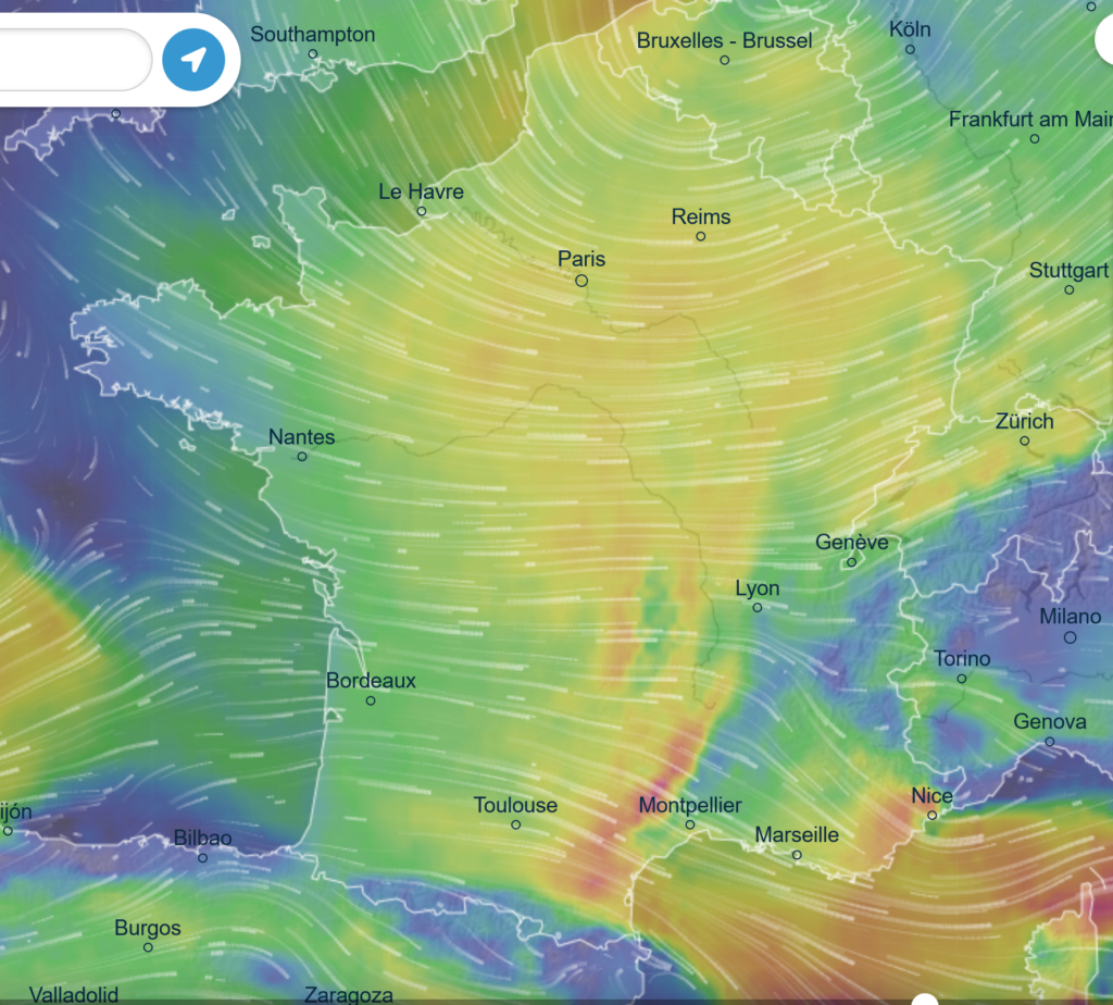 L’éolien bât un nouveau record en France grâce à la tempête Larisa