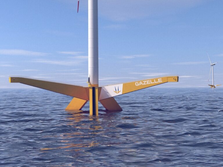 Cet étrange flotteur pourrait faciliter l’installation d’éoliennes en mer