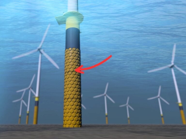 Cette invention sauve les éoliennes en mer d’un phénomène destructeur