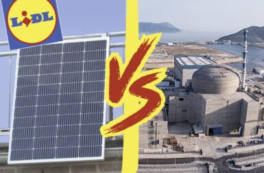 Combien de panneaux solaires Lidl faut-il pour égaler un réacteur nucléaire ?