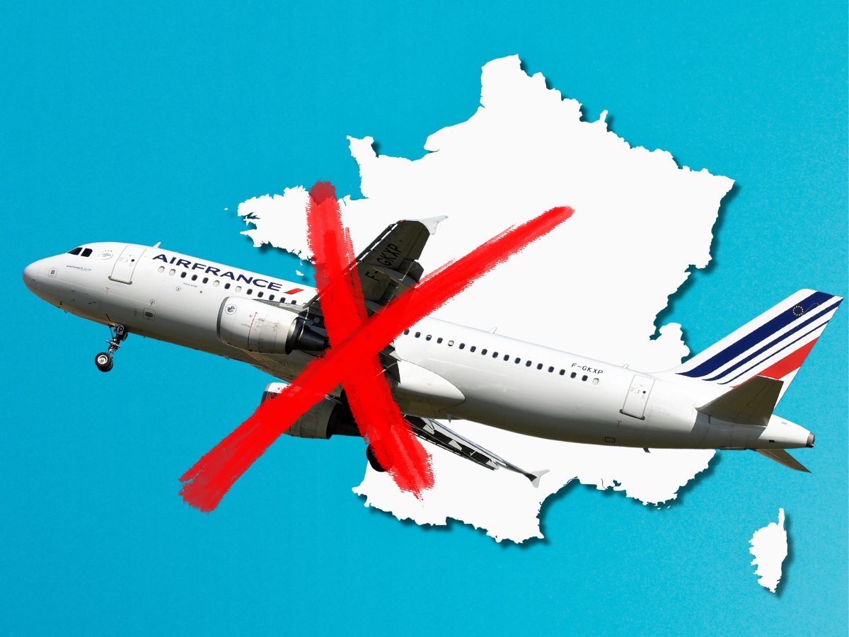 Le grand fiasco de l’interdiction des vols courts en France