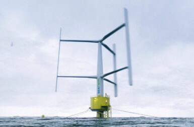 Première commande pour l’éolienne verticale flottante de la startup SeaTwirl