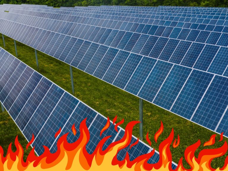 Pourquoi cette centrale solaire crée des incendies à répétition ?