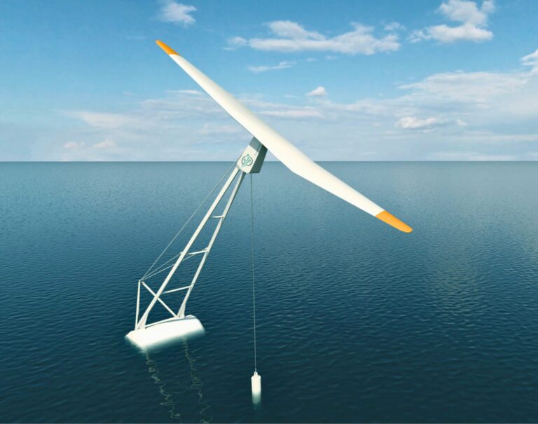 Cette éolienne en mer minimaliste promet de l’électricité bon marché