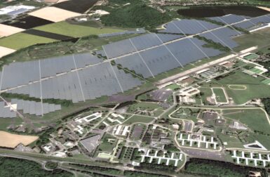 Cette méga centrale solaire photovoltaïque sera construite sur un terrain militaire français
