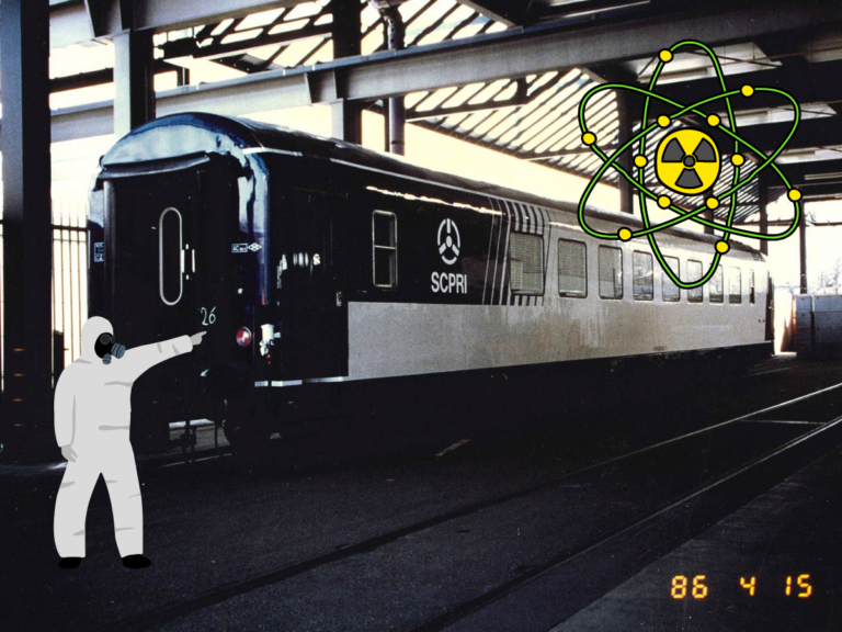 Ce mystérieux wagon anti catastrophe nucléaire construit par la France après l’accident de Tchernobyl