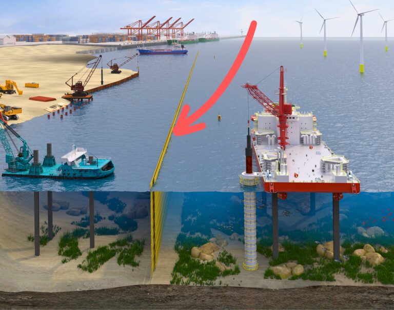 Éolien en mer : cette invention veut réduire les nuisances des chantiers sous-marins
