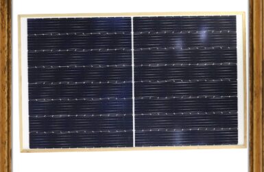 Panneau solaire : avec une structure en bois, il serait plus écologique
