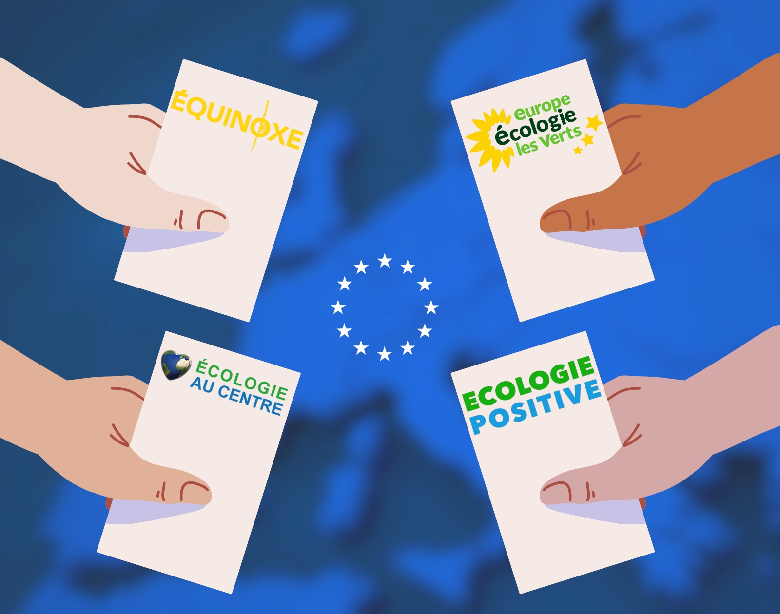 Élections européennes : 4 partis écologistes candidats, mais quel programme énergétique proposent-ils ?