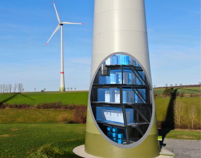 Ce datacenter s’installe au cœur d’une éolienne : à quoi ça sert ?