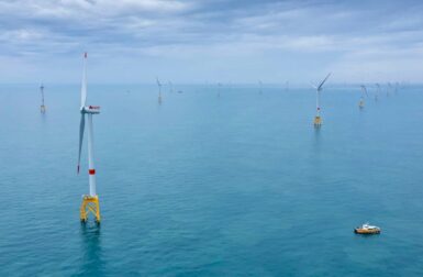 Le troisième parc éolien en mer de France est entré en service