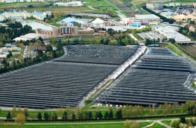11 200 places : voici le plus grand parking solaire d’Europe
