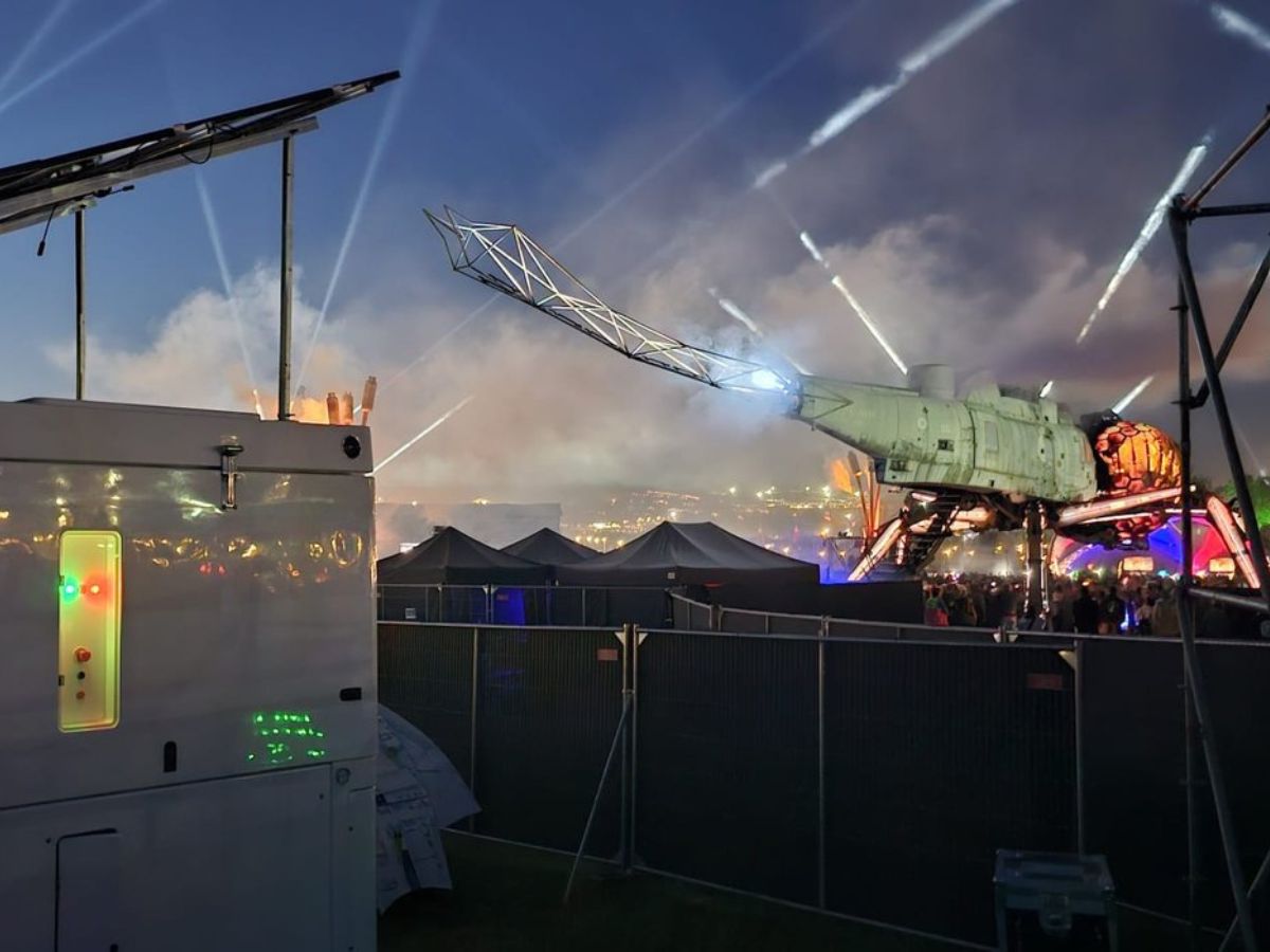 Une batterie de 3 MWh a alimenté la scène du festival de Glastonbury en Angleterre
