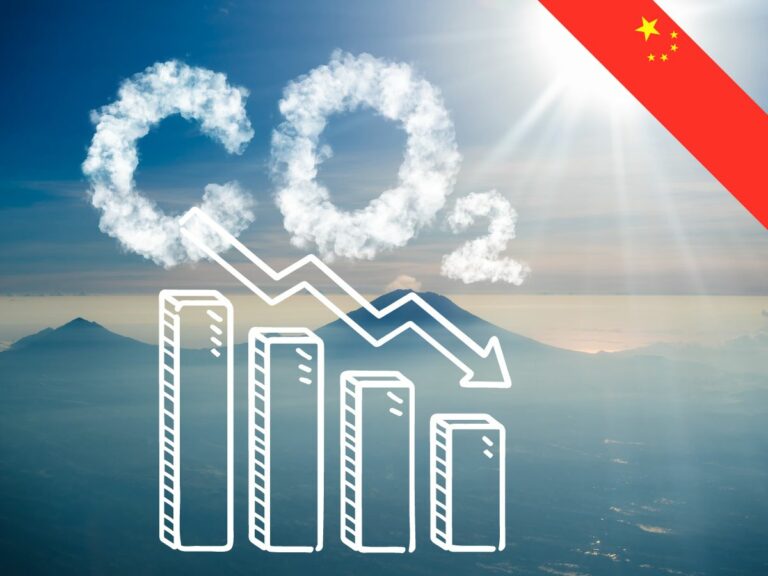 Les émissions de CO2 de la Chine en baisse, une première depuis la pandémie