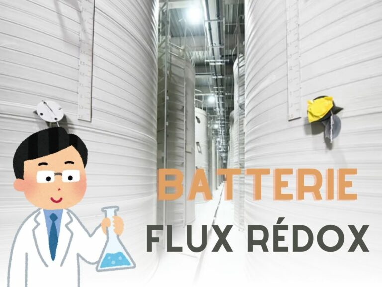 Comment fonctionne une batterie à flux rédox