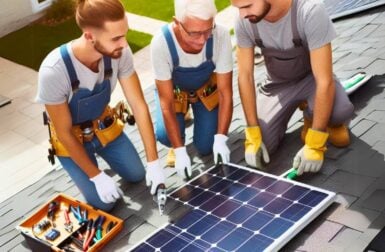 Faire installer sa centrale solaire par des élèves pour la payer moins cher ?