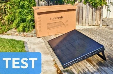 Test panneau solaire prêt à brancher Supersola 370 Wc : et la conso tombe à zéro !