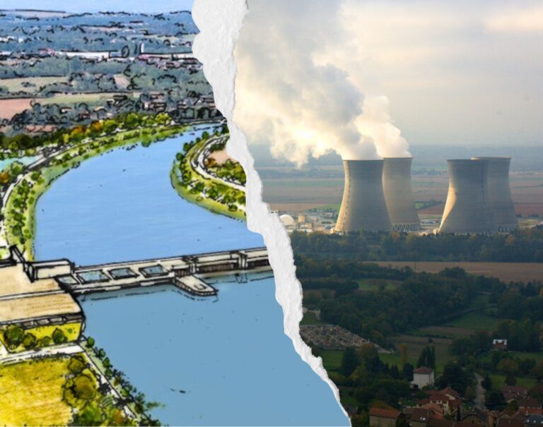 Nucléaire : les nouveaux EPR2 de la centrale du Bugey enterrent un projet de barrage sur le Rhône