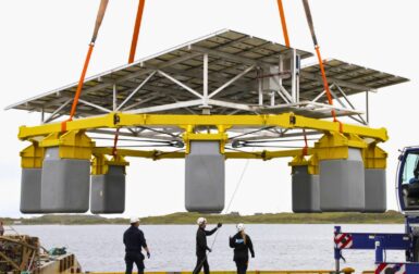 Centrale solaire flottante en mer : un nouveau prototype mis à l’eau en Norvège