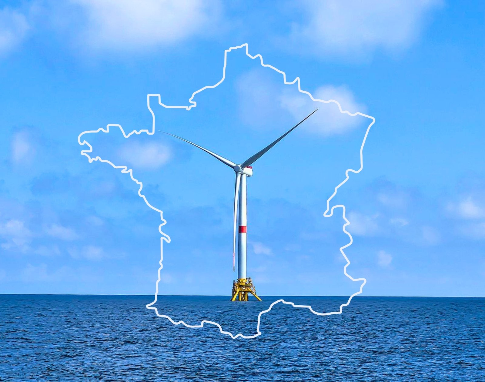 Voici la carte des nouveaux parcs éoliens en mer prévus en France