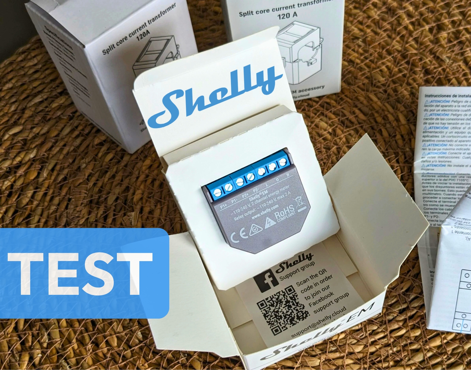 Test Shelly EM : un module Wifi pour mesurer sa consommation d’électricité et piloter ses appareils