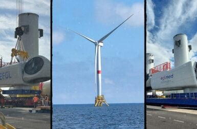 Où en sont les 3 projets éoliens flottants français en Méditerranée ?