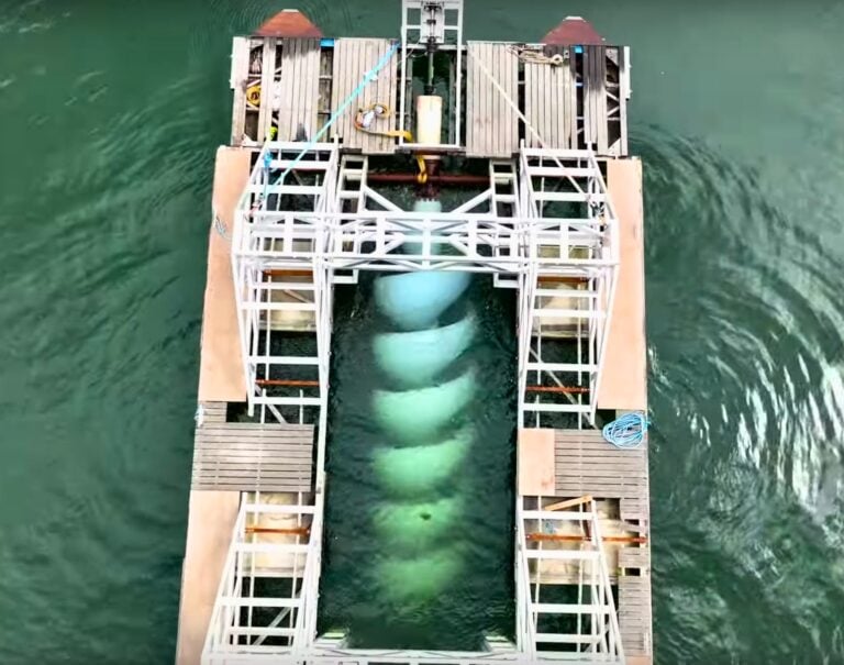 Cette étonnante turbine hydroélectrique veut révolutionner l’énergie marémotrice