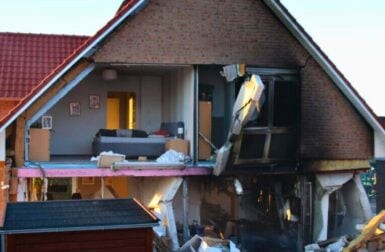 Une batterie solaire explose et détruit presque entièrement une maison en Allemagne