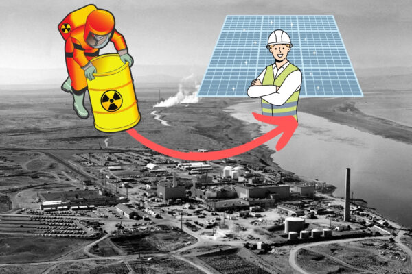 Ce complexe nucléaire mythique se transforme en immense centrale solaire
