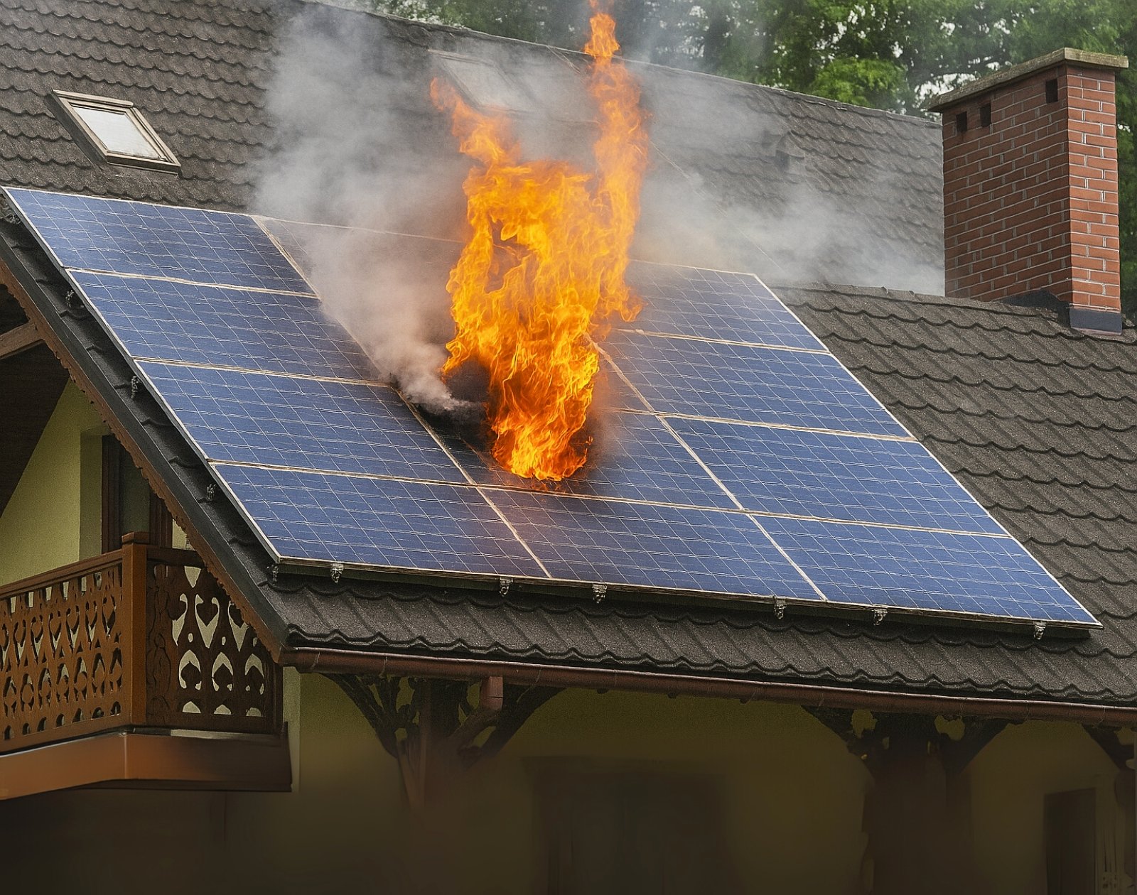Comment éviter les feux de panneaux solaires en toiture ?
