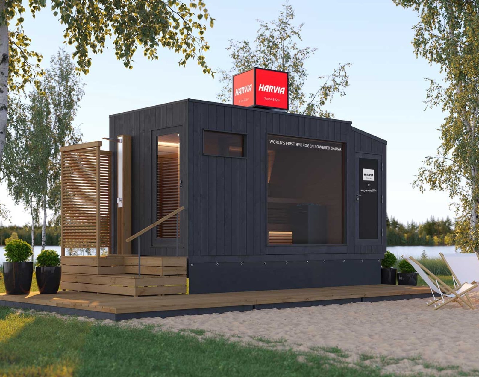 Voici le premier sauna à hydrogène du monde, lancé par Toyota