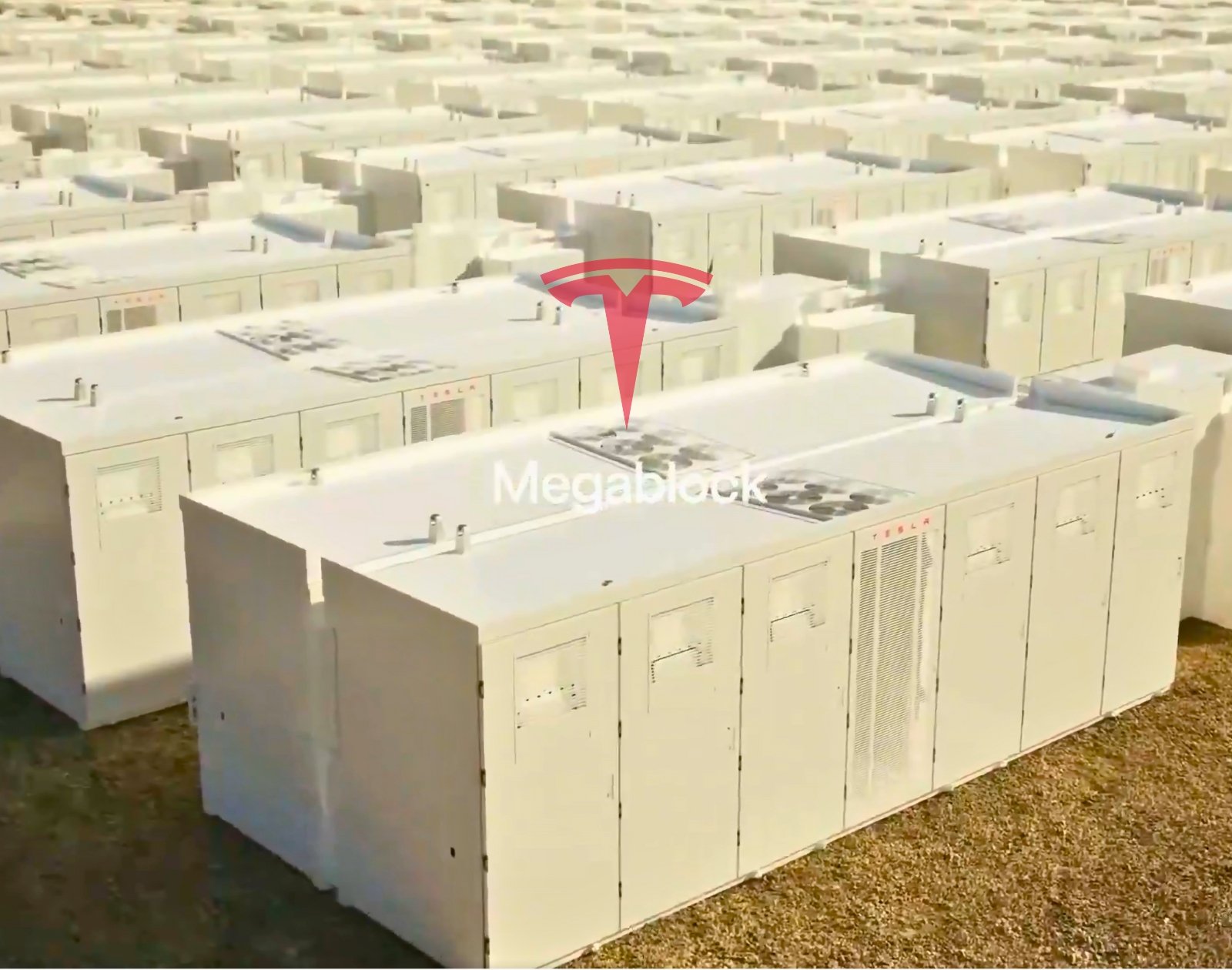 Voici la nouvelle batterie géante en kit de Tesla : le Megablock
