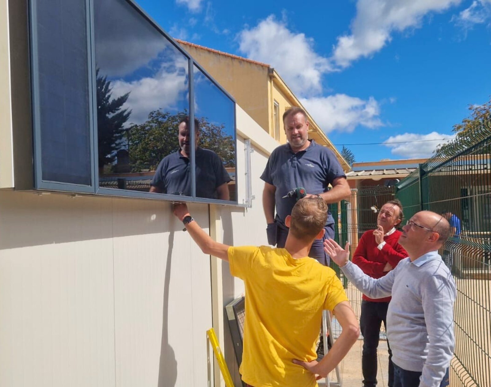 Le chauffage solaire SunAéro installé dans une école pour la première fois