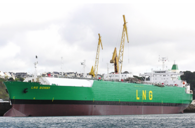 Méthanier à membrane LNG Bonny