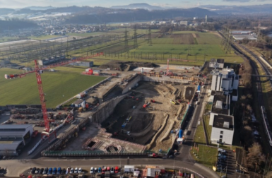 chantier construction batterie